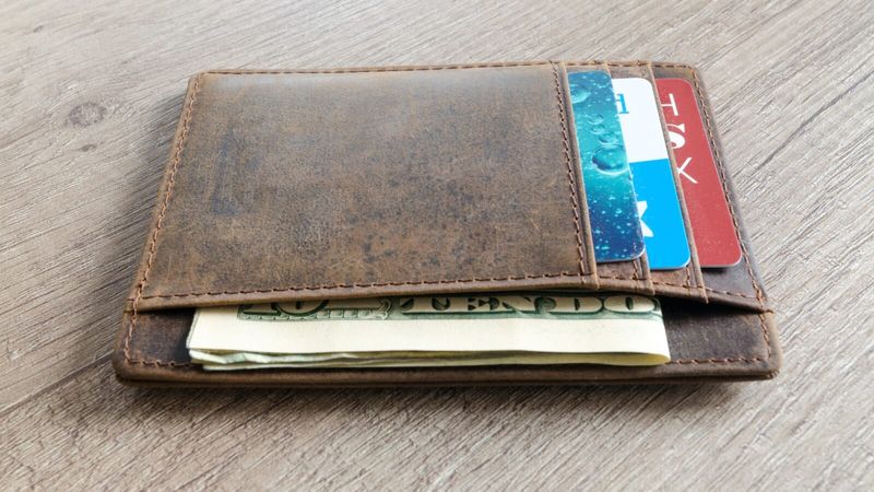 leather wallet