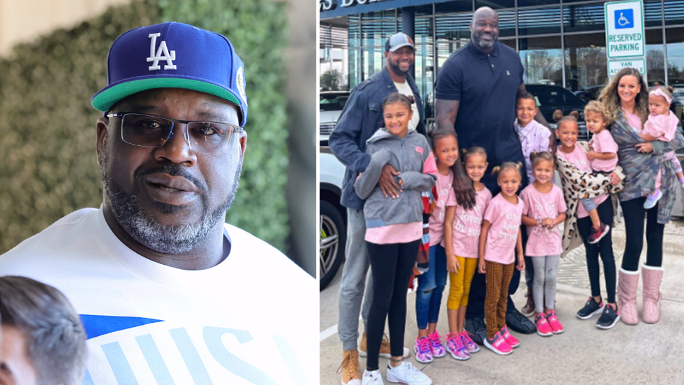 Shaq Noticed a Family of 11 Was Having Car Trouble - And Did Something  Unbelievable