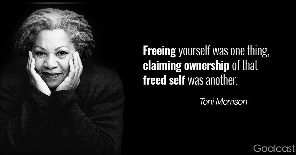 16 Toni Morrison Quotes to Make You Hold Your Head High - Goalcast