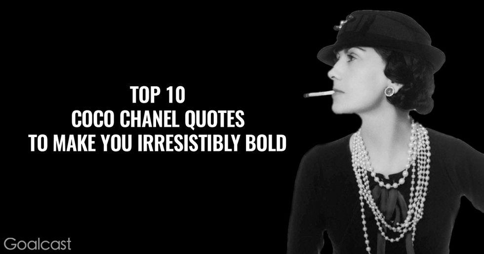 Here are our Top 10 Coco Chanel Quotes to inspire you to be as irresistibly...