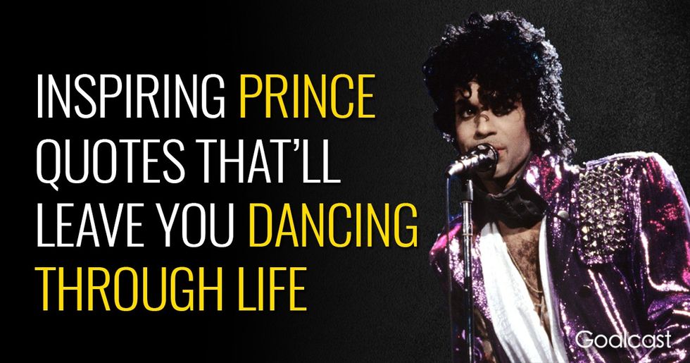 Inspiring Prince Quotes  Goalcast