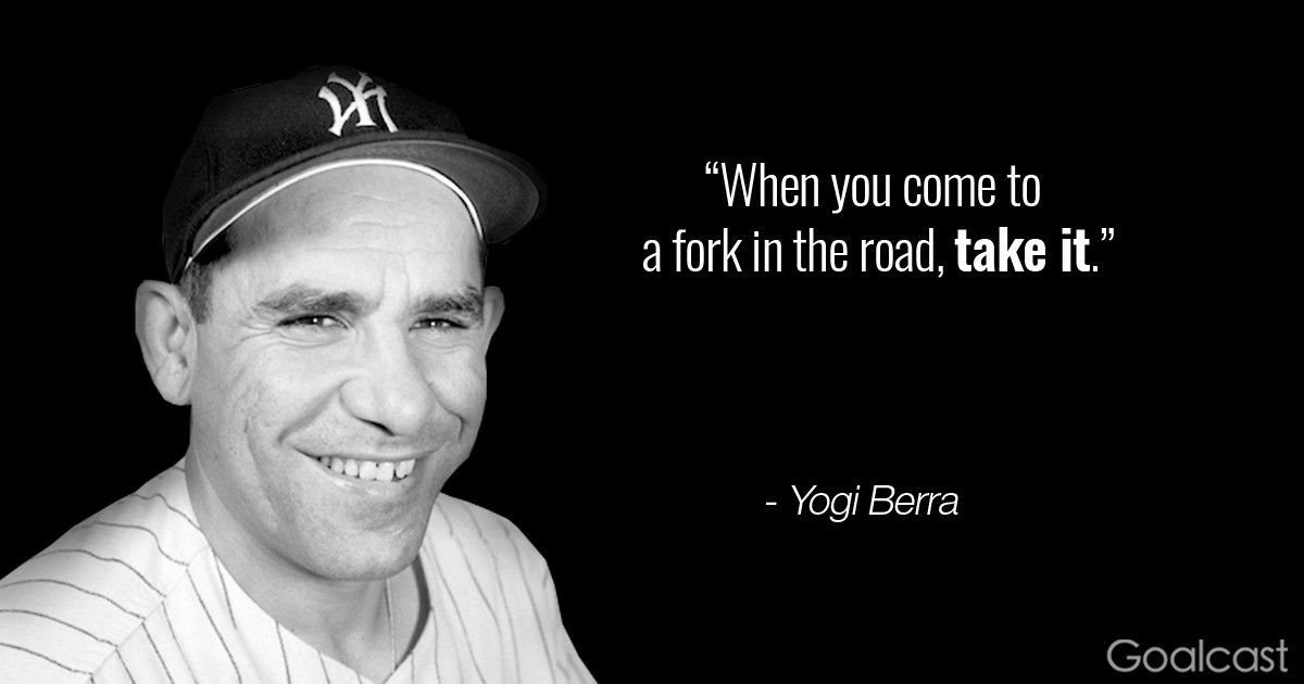 Yogi berra quote cash real money