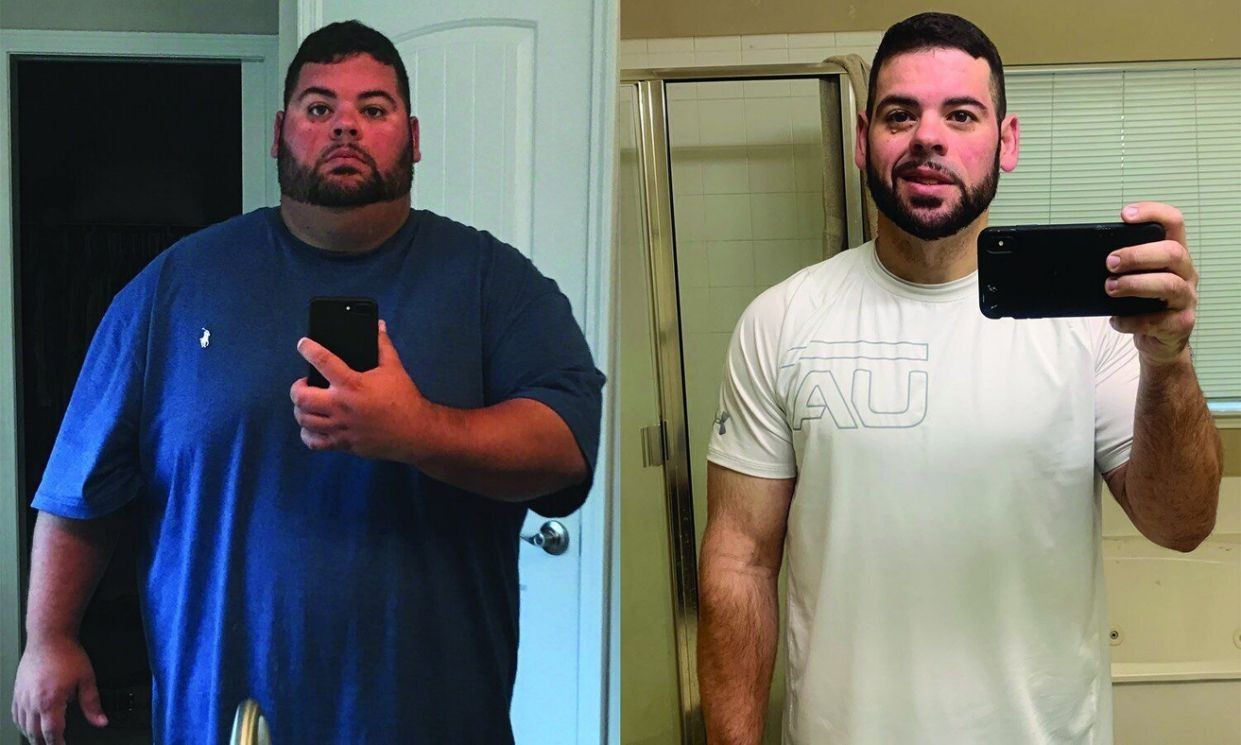 Dad Beats Food Addiction, Loses 191 Pounds to Be Present for His Family ...