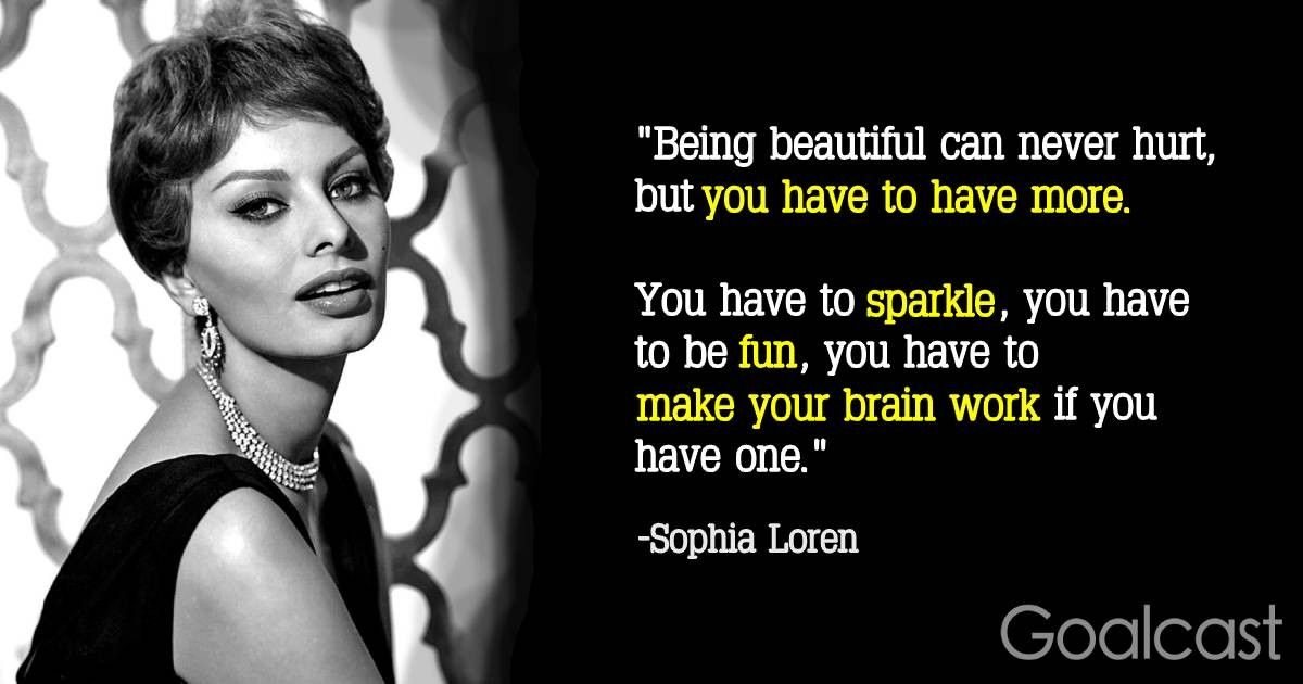 Sophia Loren Quotes In Italian