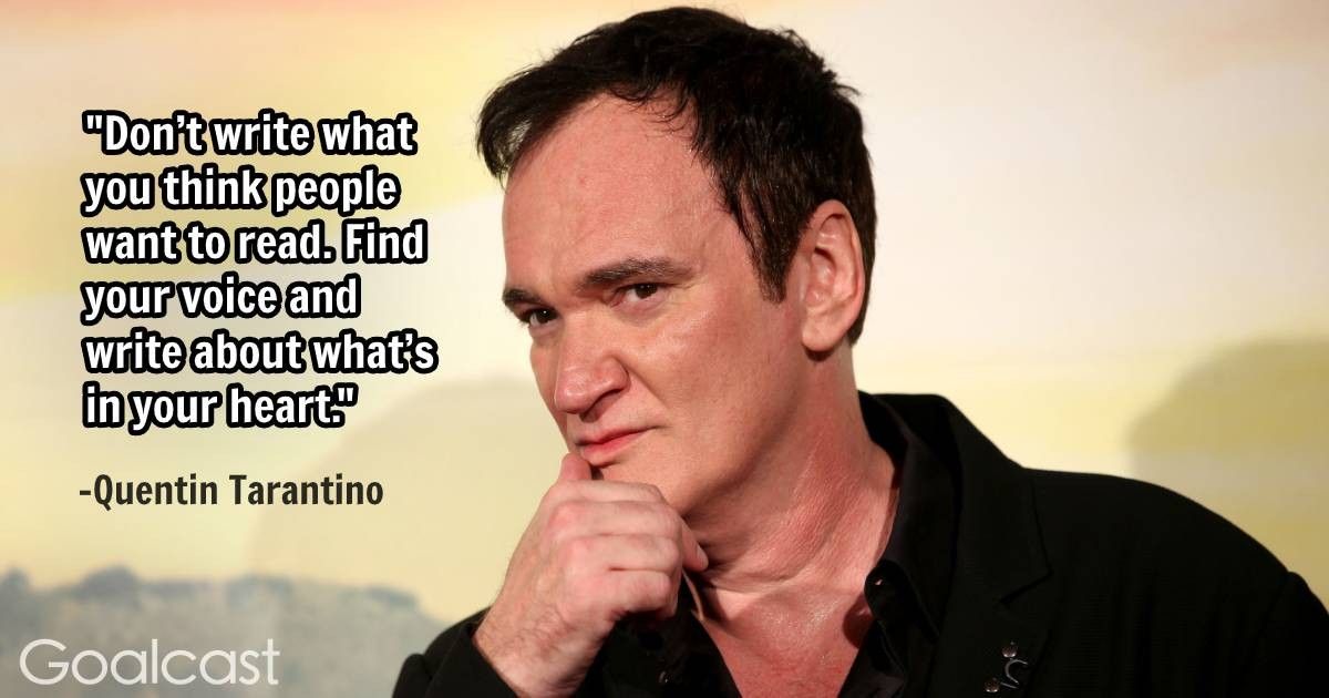 25 Quentin Tarantino Quotes To Be Ambitious With Your Creativity Goalcast