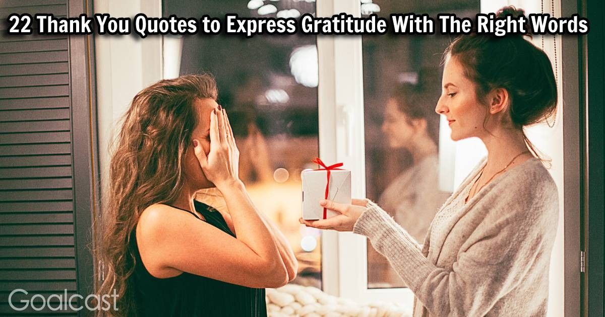 The Best Thank You Quotes And Sayings To Express Gratitude