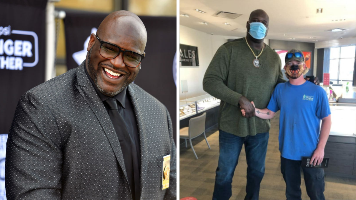 When Shaq Overheard A Man Struggling To Purchase An Engagement Ring, He ...