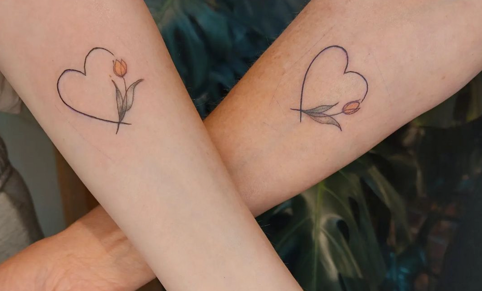 mother and son matching finger tattoosTikTok Search