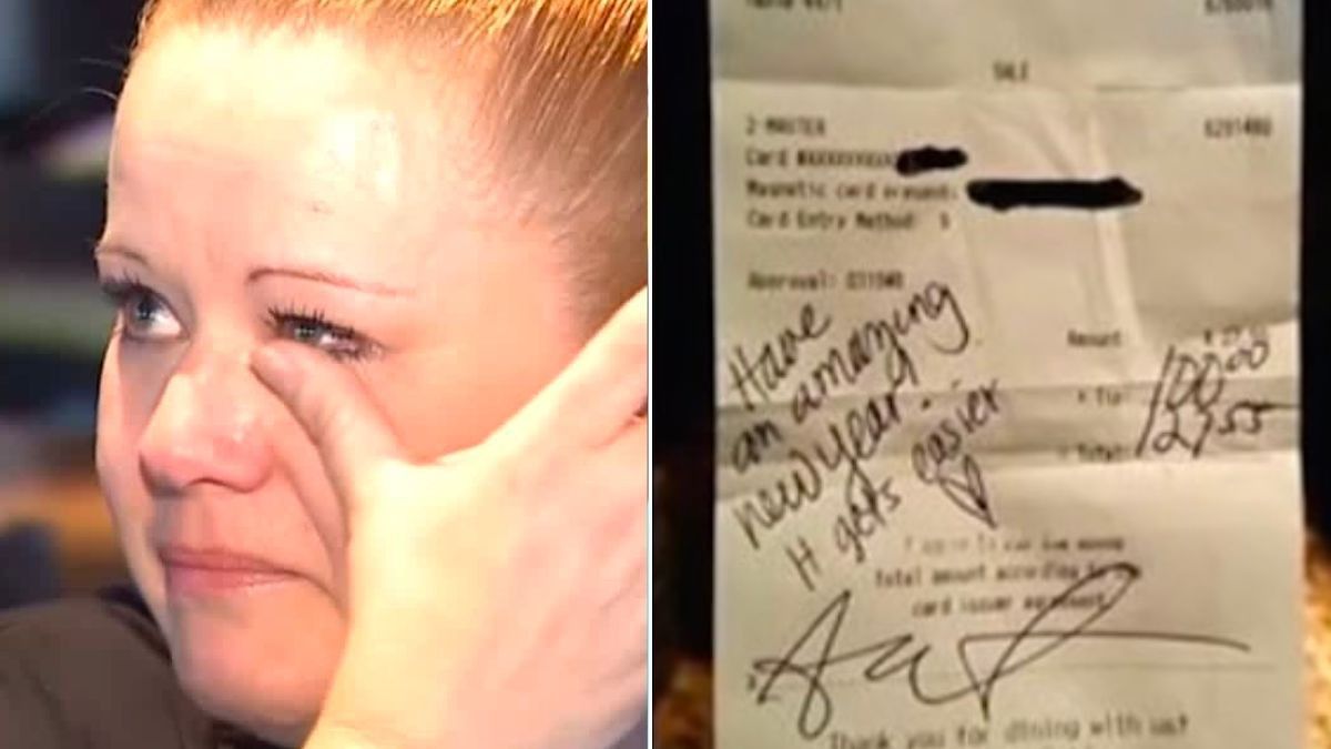 Waitress Gets 370 Tip And Heartfelt Note After Struggling With Grief