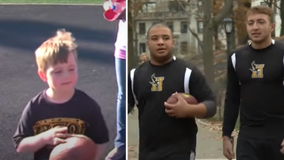 high-school-football-stars-step-in-to-help-bullied-5-year-old-at-school