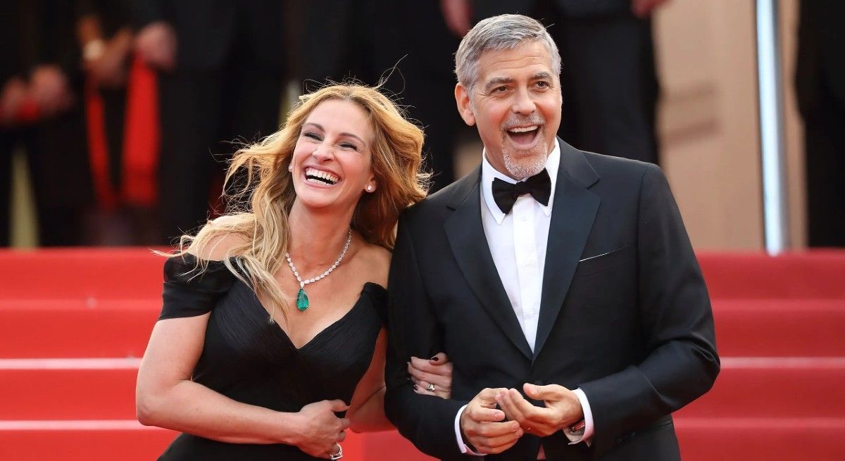 Julia Roberts and George Clooney needed about 80 takes to film a