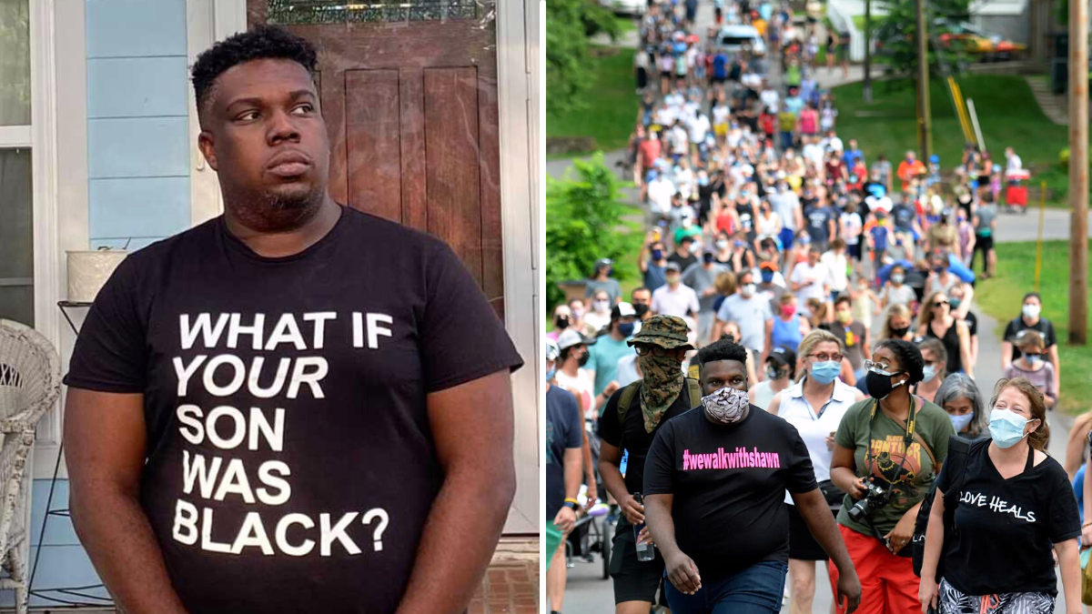 Community Rallies Behind Black Resident Afraid To Walk Around His Own Block   Community Rallies Behind Black Resident Afraid To Walk Around His Own Block 