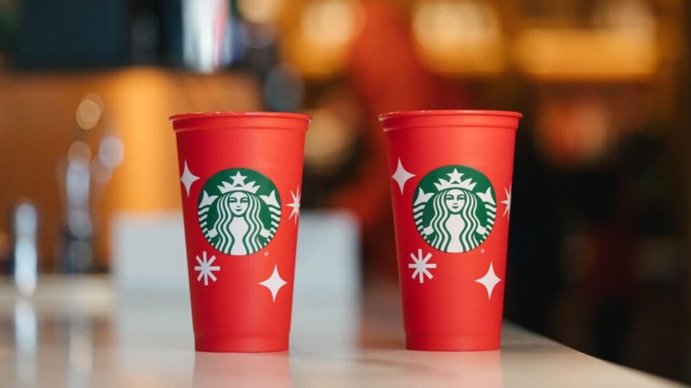 Starbucks Workers Organize "Rebellion" On Red Cup Day in More Than 100