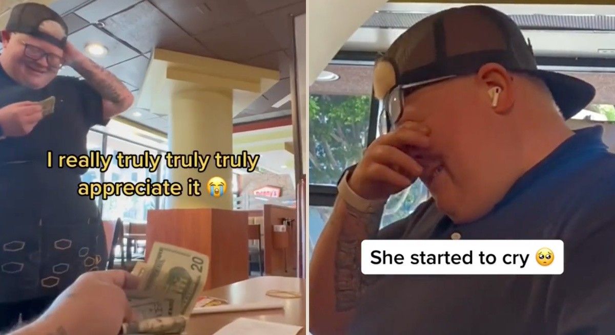 Customer Changes Waiter's Life With Generous Tip