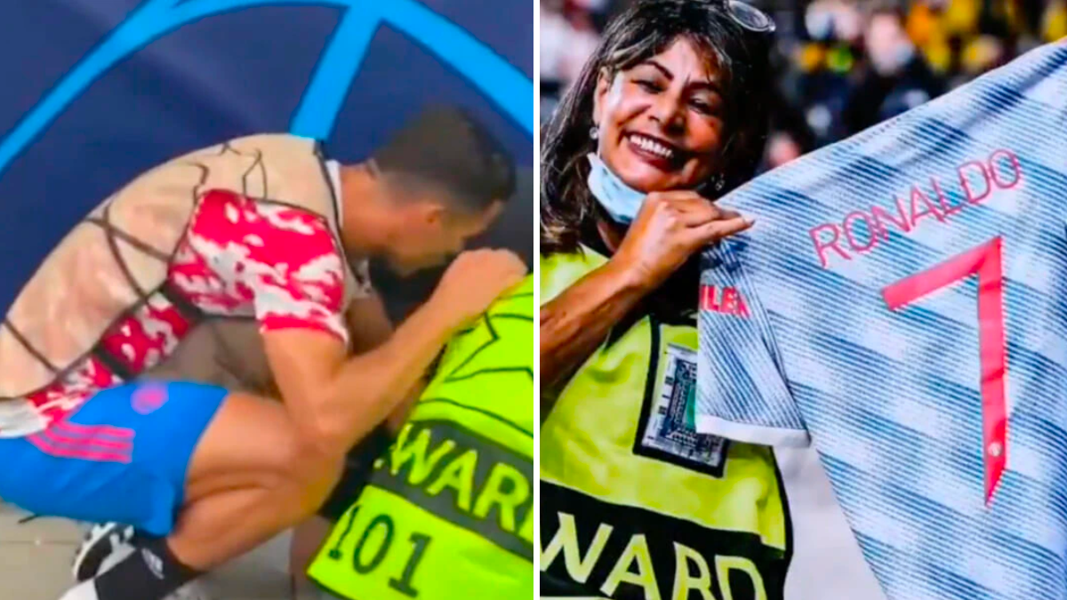 Why Cristiano Ronaldo gave his shirt to a steward after Young Boys