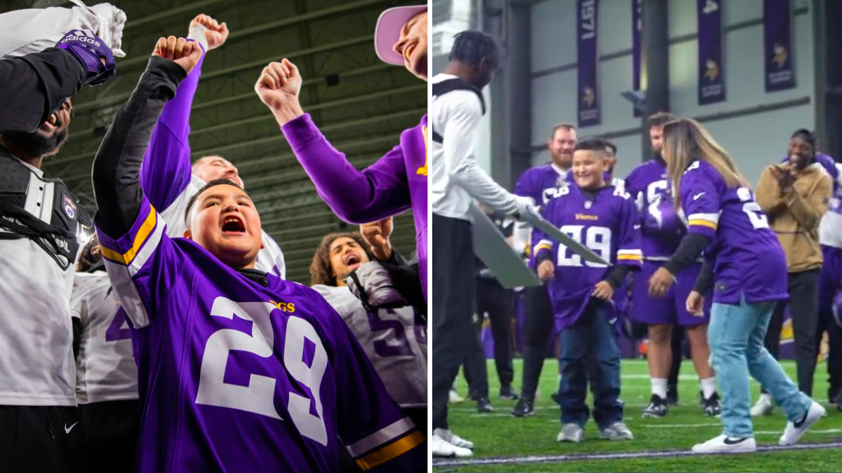 Lids Kris Boyd Minnesota Vikings Nike Game Jersey - Purple