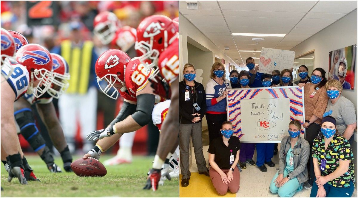 Kansas City Chiefs fans donate to Buffalo children's hospital