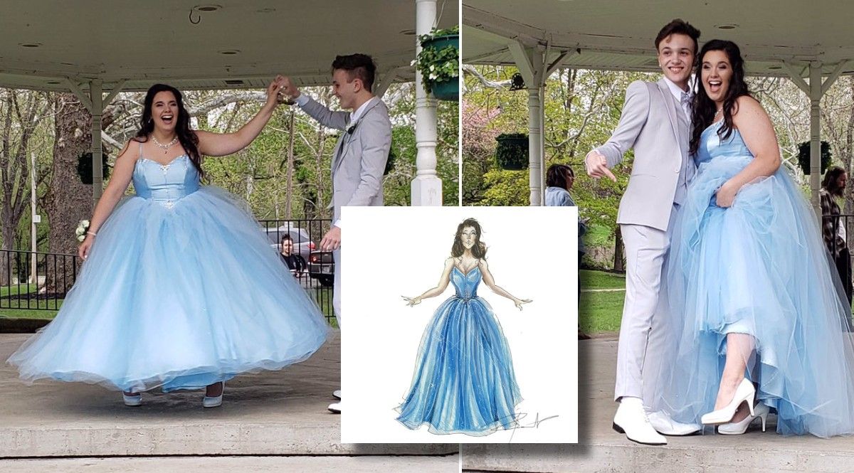 Teen’s Prom Date Couldn’t Afford a Dress — So He Taught Himself to Sew ...