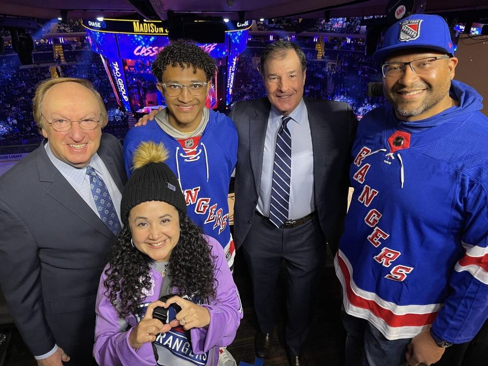 Sandy Hook Survivor Surprised With College Scholarship at New York Rangers  Game – NBC Connecticut