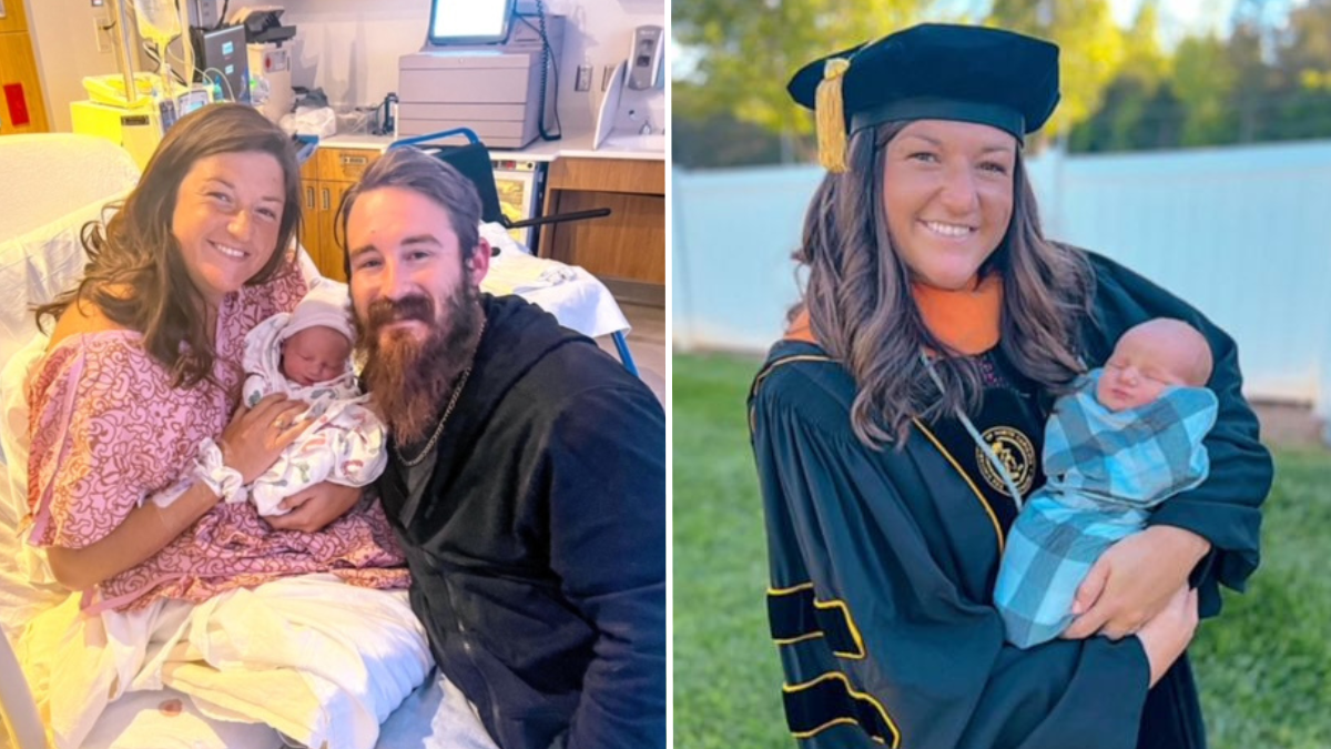 Mom Graduates With Phd Less Than 24 Hours After She Gave Birth