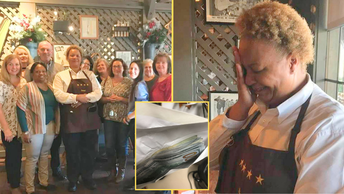 Cracker Barrel Server Left In Shock After A Group Of Diners Leave Her A ...